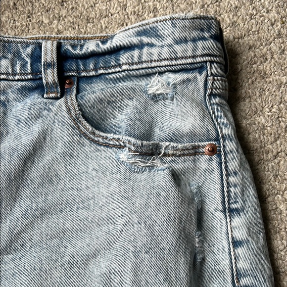 Denim Distressed Women Shorts - Picture 5 of 8